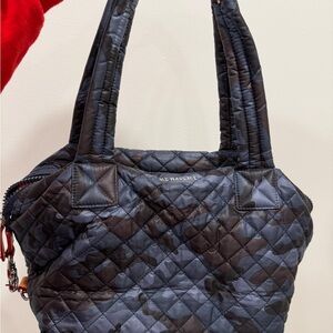 MZ Wallace Camouflage Quilted Tote
